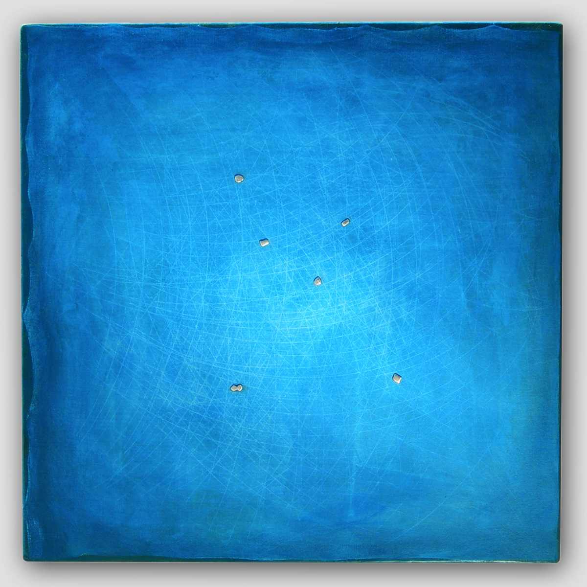 025-REBIS  -TOTEM bidimensionale  -
2008 -
mixed media on canvas panel  
90 x 90 cm.